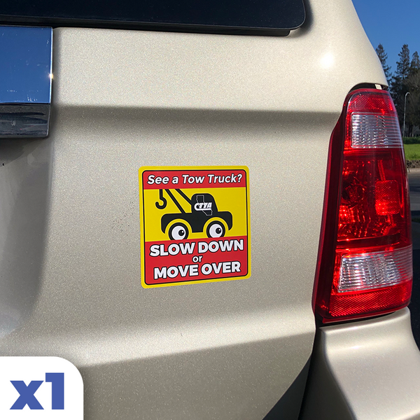 thumbnail image 2 of 10x3 Inch Slow Down Sticker Car Truck Vehicle Bumper Decal Funny Reminder 2 of 2