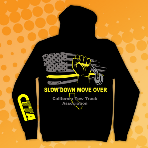 CTTA Slow Down/Move Over Hooded Sweatshirt